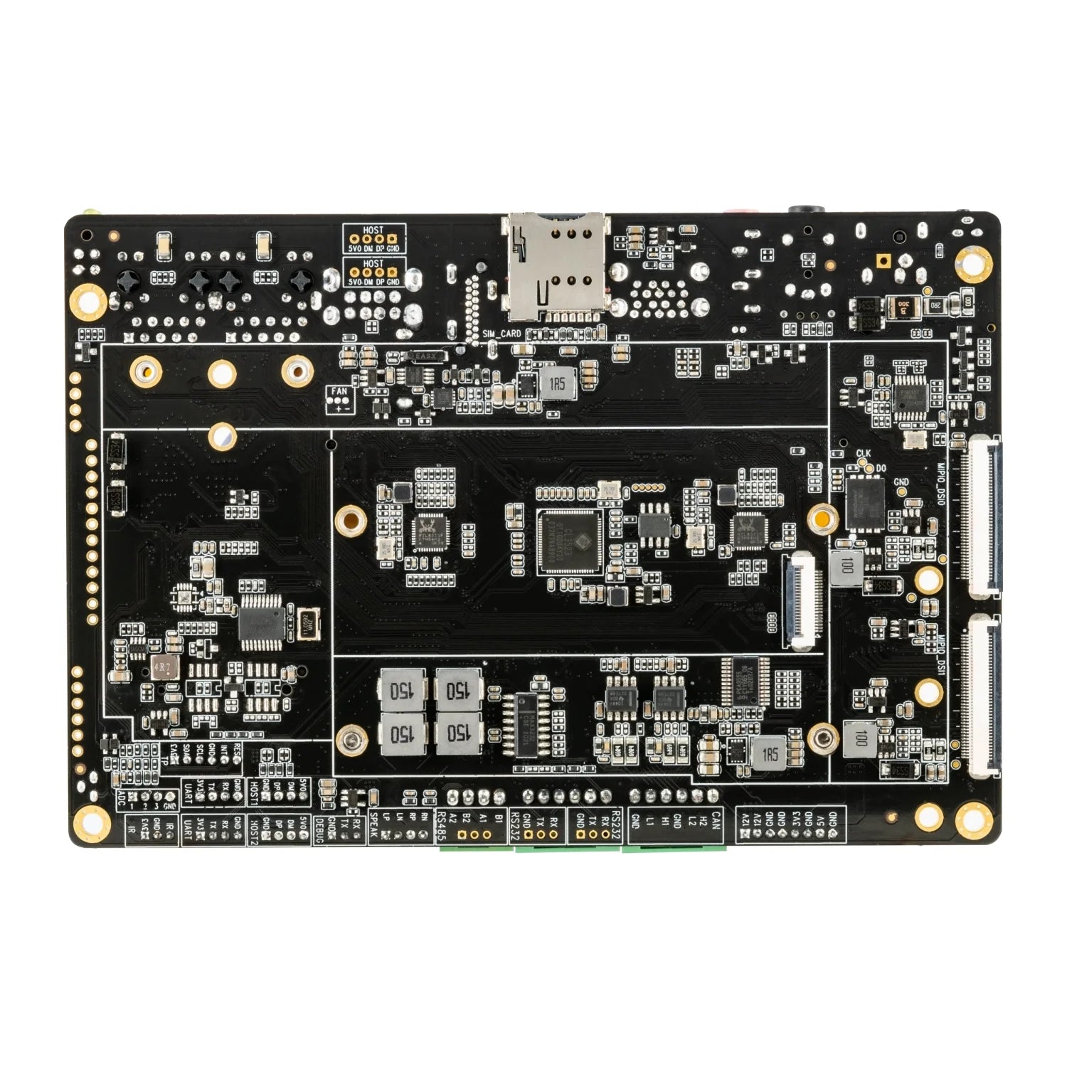 AIO-3568J Quad-Core ARM AI Motherboard