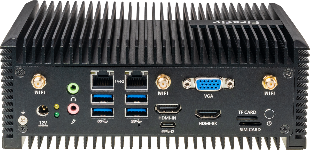 EC-A3588JQ Octa-Core AI Industrial Fanless Computer