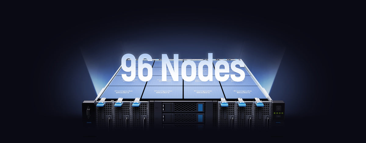 96 Computing Nodes, Powerful Performance