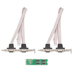 M.2 PCIe to Quad-Port RS232 Serial Port Expansion Card
