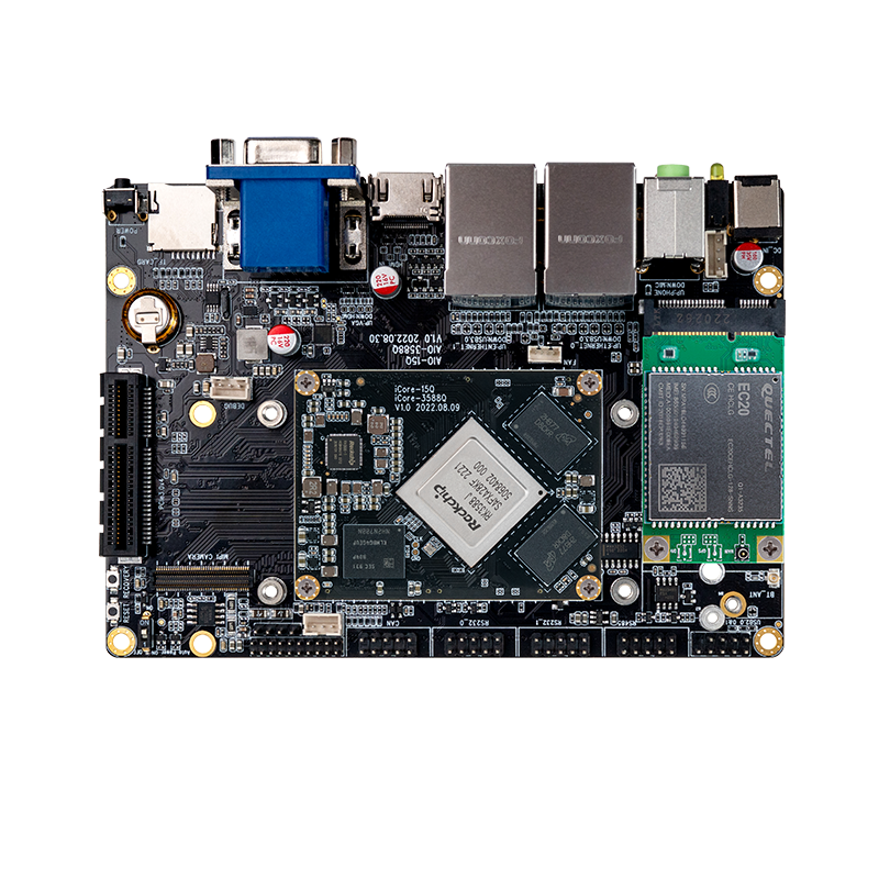 AIO-3588JQ ARM AI Industrial Motherboard
