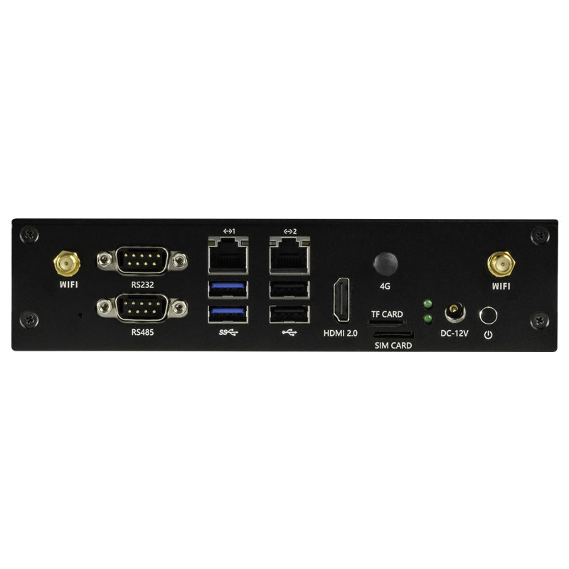 EC-A1684JD4 8-Core Fanless Industrial PC