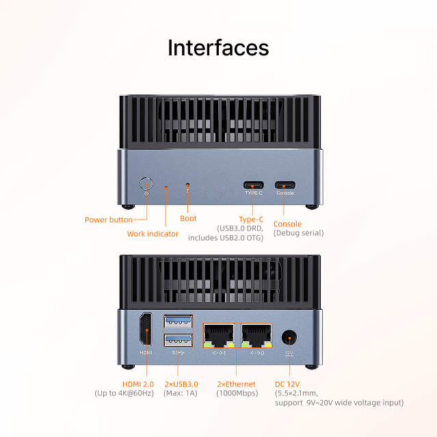 AIBOX-K3 RISC-V Edge Mini PC