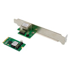 M.2 B+M Key Gigabit Ethernet Card with Realtek RTL8111F